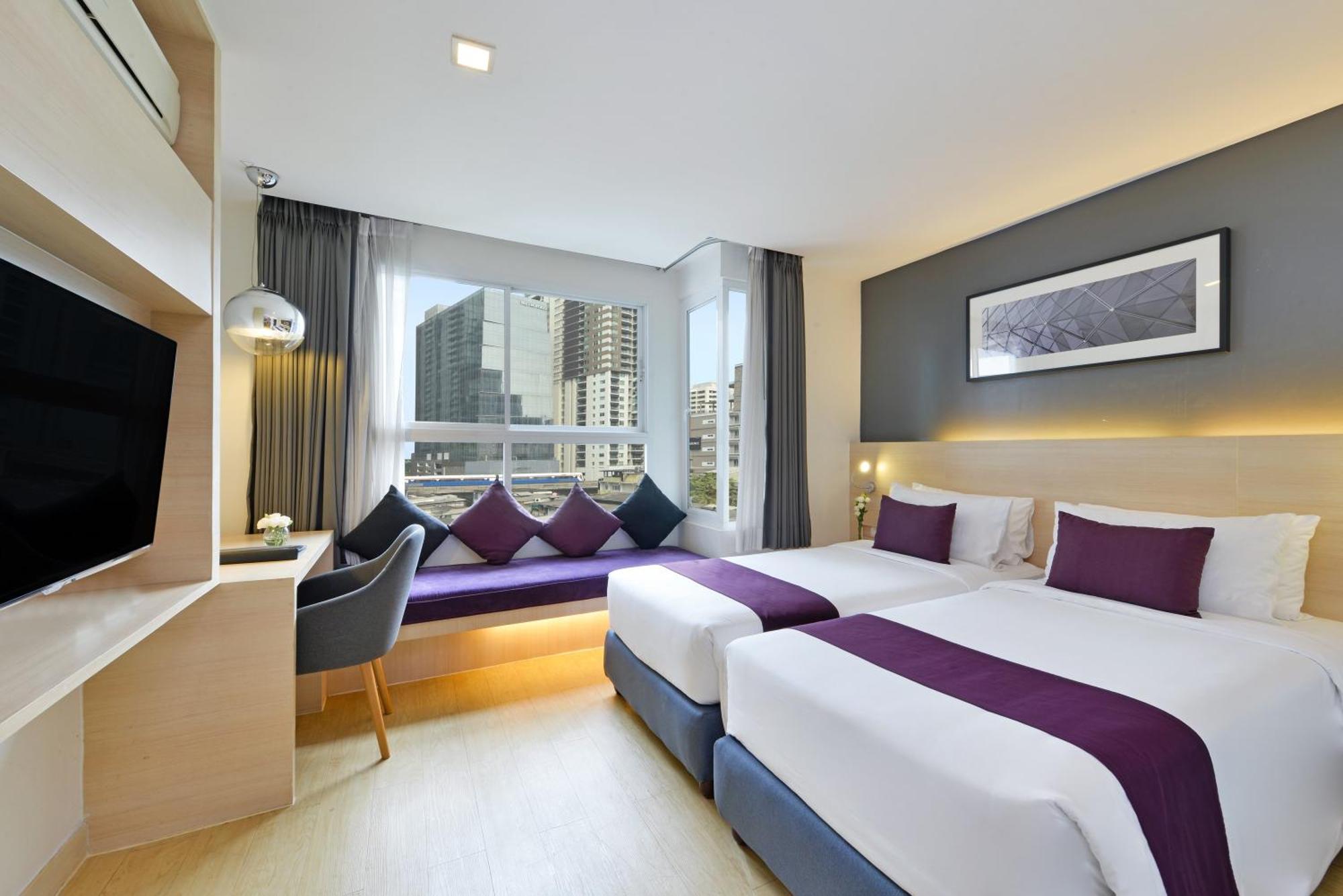 Arize Hotel Sukhumvit Банкок Екстериор снимка