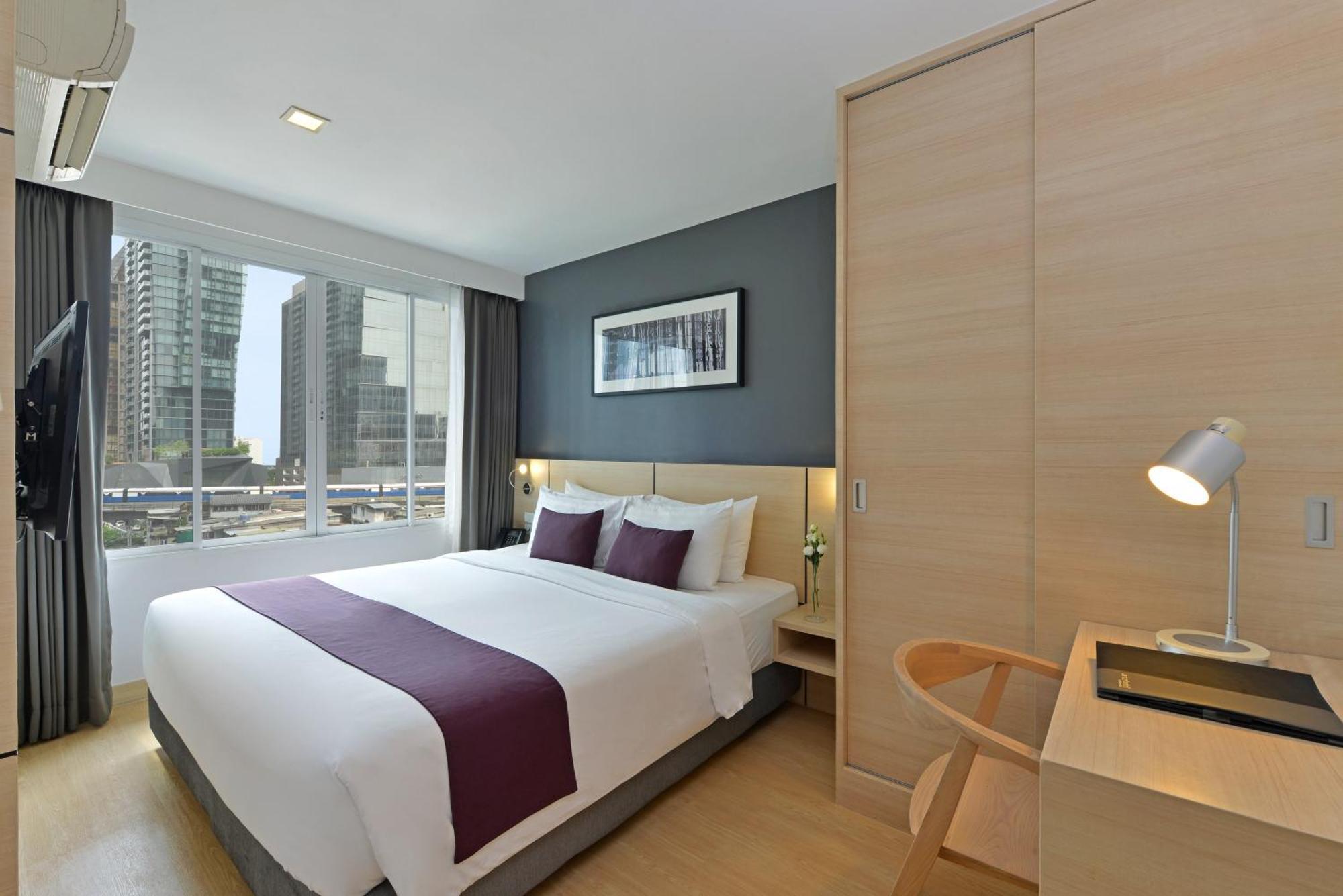 Arize Hotel Sukhumvit Банкок Стая снимка