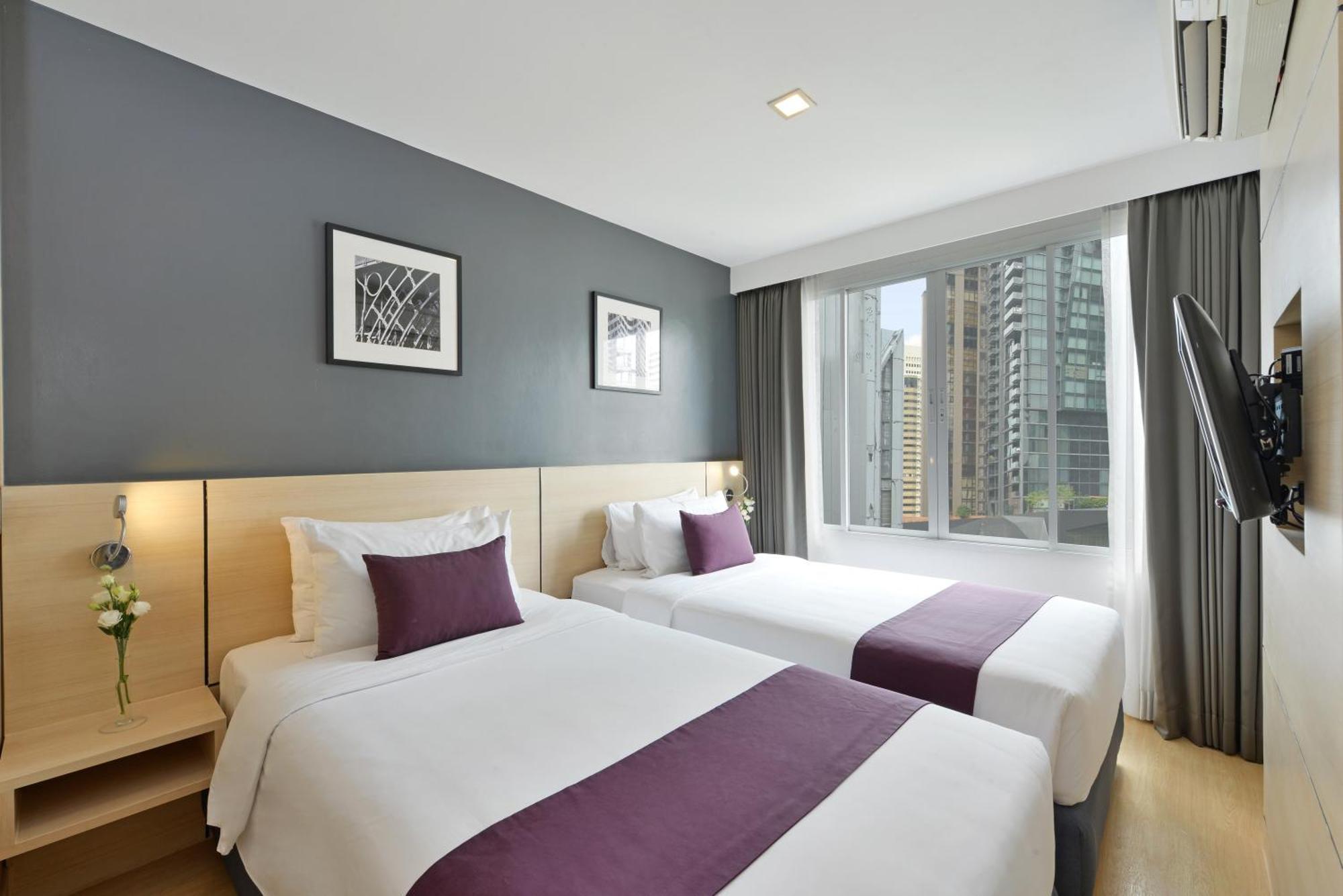 Arize Hotel Sukhumvit Банкок Стая снимка